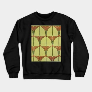 Art Nouveau - style flowers from a 1916 drawing manual Crewneck Sweatshirt